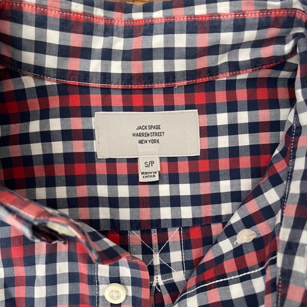 Jack Spade Men's Phillips Plaid Button Down Shirt - Picture 3 of 8